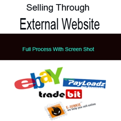 Product picture Selling through external websites